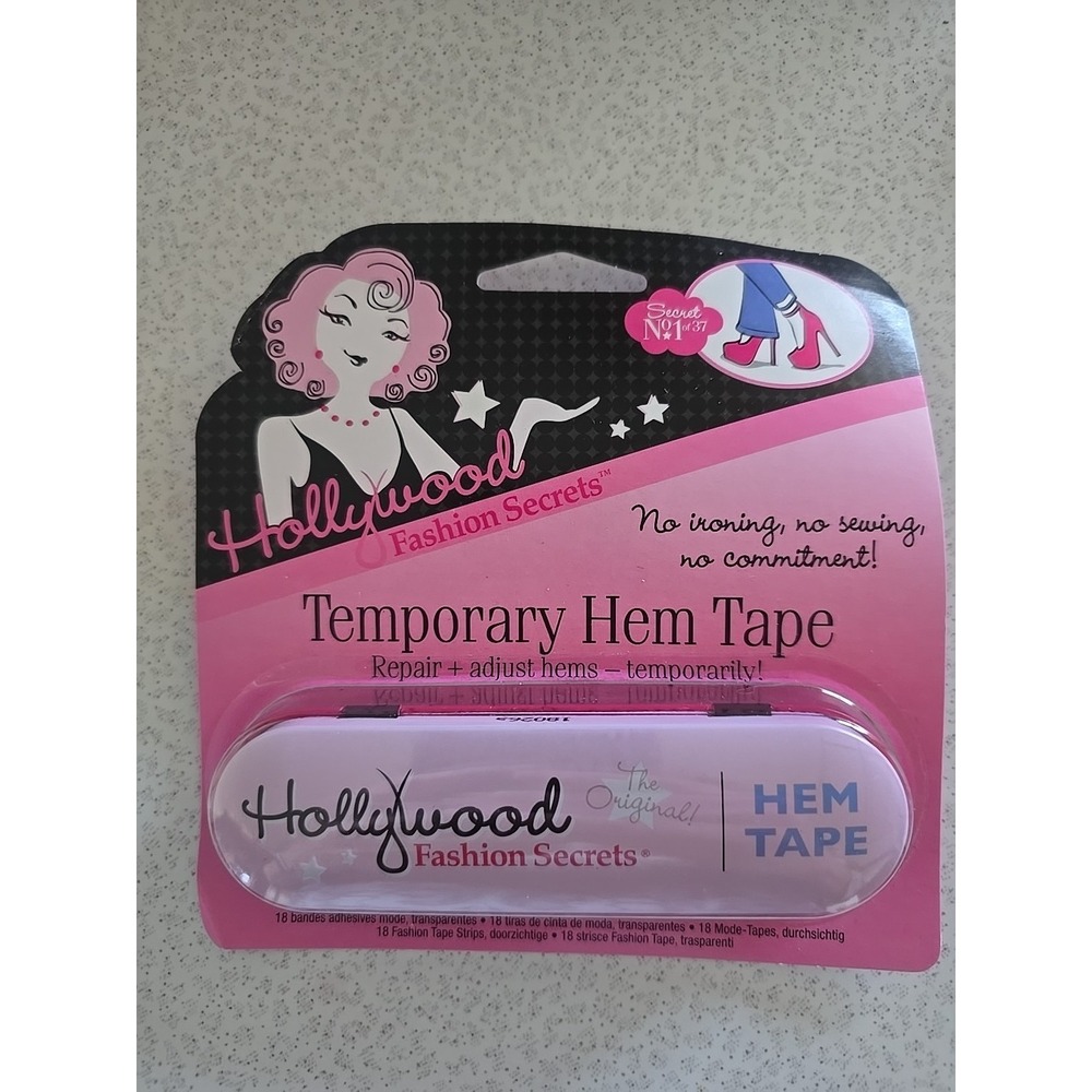 HOLLYWOOD‎ FASHION SECRETS Temporary Hem Tape, 18-Count